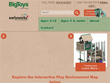 Tablet Screenshot of bigtoys.com